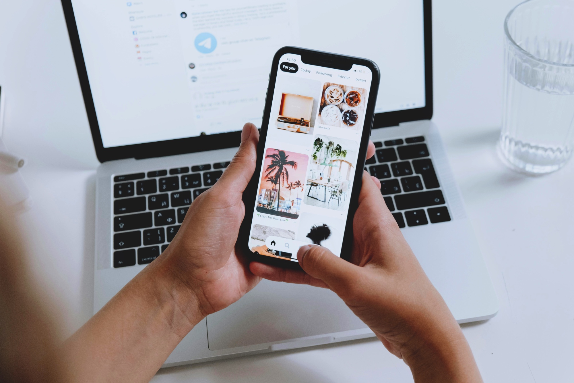 Collage of viral hooks and storyboards